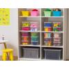 imageIRIS USA 6Pack Storage Bins with Lids 6 Quart Shoe Boxes Clear Stackable Containers Organize Shoes Closet Shelves Classroom Organization Teacher Tools Game Storage  BPAFree Plastic6 Qt  6 Pack