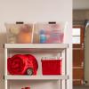imageIRIS USA 5Pack 68qt17gal Clear View Plastic Storage Bin with Lid