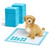 imageIRIS USA Pee Pads for Dogs  Puppy Essentials Dog Pads Quick Dry Leak Proof Thick Absorbent 6Layer Design for Potty Training Regular Size 22quot x 22quot 100 Count