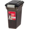 imageIRIS USA Dog Food Storage Container Airtight Lid 2Cup Scoop Up to 13 Pounds Pet Food Storage Versatile Pet Food Bin Treats BPA Free Dark GraySmokeBlack