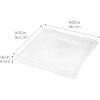 imageIRIS USA 4quot x 6quot Photo Storage Box Craft Keeper 10Pack Organization Cases for Pictures Crafts Scrapbooking Stationery Storage Protection and Organization ClearFits 12 x 12  10 Pack