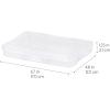 imageIRIS USA 4quot x 6quot Photo Storage Box Craft Keeper 10Pack Organization Cases for Pictures Crafts Scrapbooking Stationery Storage Protection and Organization ClearFits 4 x 6  10 Pack