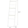imageIRIS USA Clothes Rack for Hanging Clothes with Bottom Wood Shelf Freestanding Clothing Rack Easy to Assemble Garment Rack Metal Sturdy Design Multipurpose Small Space Storage Solution WhiteWhite