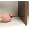 imageIRIS USA Inc 2Tier Cubby Storage Bookshelf with Adjustable Shelves 14quot Width Stackable Easy Assembly Space Saving Shelving Unit Bookcase Walnut BrownWhiteBrown