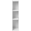imageIRIS USA Inc 2Tier Cubby Storage Bookshelf with Adjustable Shelves 14quot Width Stackable Easy Assembly Space Saving Shelving Unit Bookcase Walnut BrownWhiteWhite