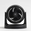 imageIRIS USA Desk Fan Air Circulator 3 Speeds 52ft Max Air Distance 360 Adjustable Tilt 30 db Quiet Motor Fan for Bedroom Office Dorm Medium Black