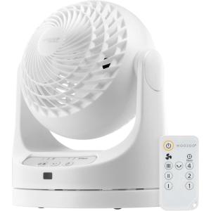 imageIRIS USA WOOZOO Desk Fan with Remote Oscillating Table Air Circulator 3 Speeds 46ft Max Air Distance Adjustable Tilt Low Noise Motor Small Fan for Bedroom Office Dorm White