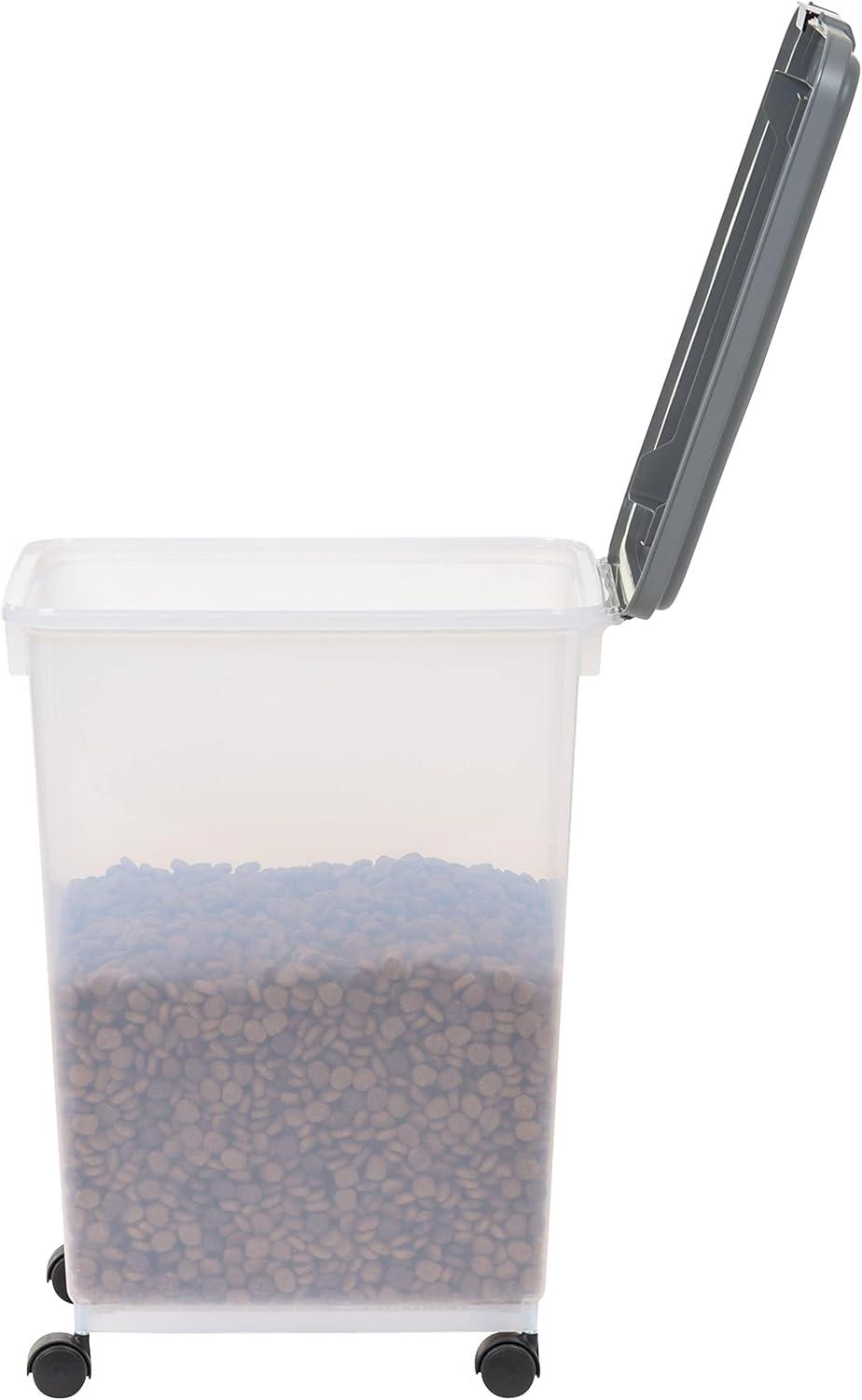 imageAmazon Basics 3Piece Airtight Dog Food Storage Container Combo with Scoop 33 QT  12 QT69 QT