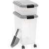 imageAmazon Basics 3Piece Airtight Dog Food Storage Container Combo with Scoop 33 QT  12 QT33 QT  12 QT