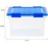 imageIRIS USA 3Pack Letter and Legal Size WEATHERPRO File Box