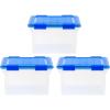 imageIRIS USA 3Pack Letter and Legal Size WEATHERPRO File Box