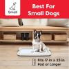 imageIRIS USA Pee Pad Holder for Puppy Training Secured Latches NonSkid Feet Fits 22quotx22quot Pads Dark Gray  100 Puppy Pads Leak Proof Quick Dry 6Layer Absorbent Design 22quotx22quotDark Gray