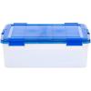 imageIRIS USA 3Pack 41qt WEATHERPRO Airtight Plastic Storage Bin with Lid and Seal and Secure Latching Buckles
