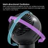 imageIRIS USA WOOZOO Air Circulator Fan with Remote Oscillating 10 Speeds 89ft Max Air Distance 120 Adjustable Tilt 35db Low Noise Motor Small Fan for Bedroom Office Dorm Black