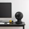imageIRIS USA WOOZOO Air Circulator Fan with Remote Oscillating 10 Speeds 89ft Max Air Distance 120 Adjustable Tilt 35db Low Noise Motor Small Fan for Bedroom Office Dorm Black