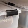 imageIRIS 412 Quart WeatherPro Storage Container Box Bin with Seal Latching Lid Clear