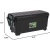 imageIRIS USA SIA1000H Storage Trunk 169 Quart Black169 Quart