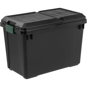 imageIRIS USA SIA1000H Storage Trunk 169 Quart Black102 Quart
