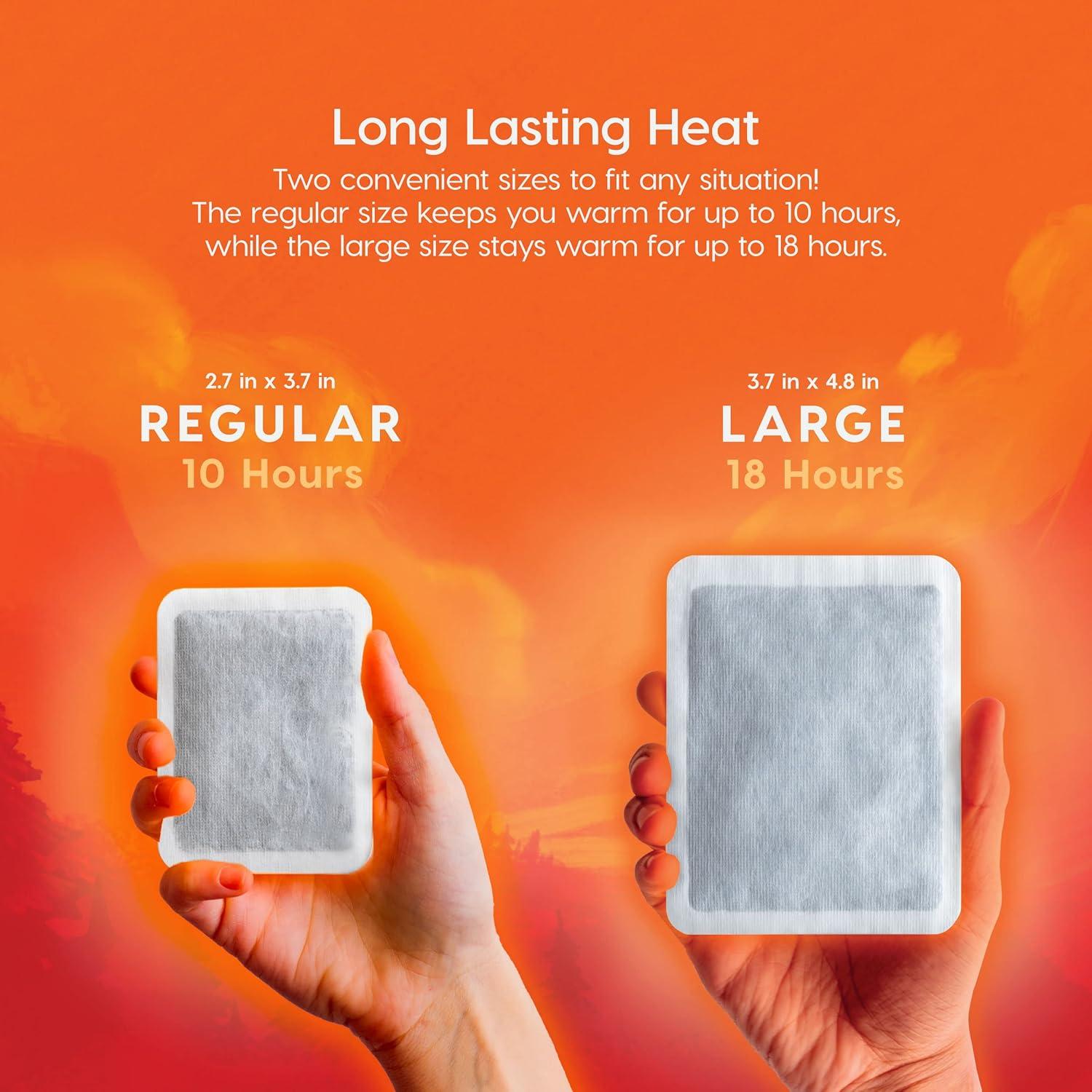 imageIRIS USA Hand Warmers Individual Warmers Pocket WarmersRegular  60 Packs