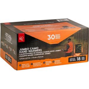 imageIRIS USA Hand Warmers Individual Warmers Pocket WarmersExtra Large  30 Packs