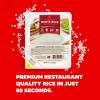 imageIRIS Instant White Rice 24 Pack Ultra Premium Japanese Short Grain Sushi Sticky Rice Microwave for 80 seconds 12 Minutes Gluten Free Vegan Grown Polished and Packed in Japan