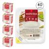 imageIRIS Instant White Rice 24 Pack Ultra Premium Japanese Short Grain Sushi Sticky Rice Microwave for 80 seconds 12 Minutes Gluten Free Vegan Grown Polished and Packed in Japan