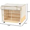 imageAnimal Cage with Canvas Cover  Extra Small265L x 203W x 222H