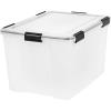 imageIRIS WEATHERTIGHT 145 in H x 1775 in W x 236 in D Stackable Storage Tote