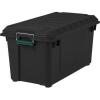 imageRemington 82 Quart WEATHERTIGHT Storage Box StoreItAll Utility Tote Black Pack of 1
