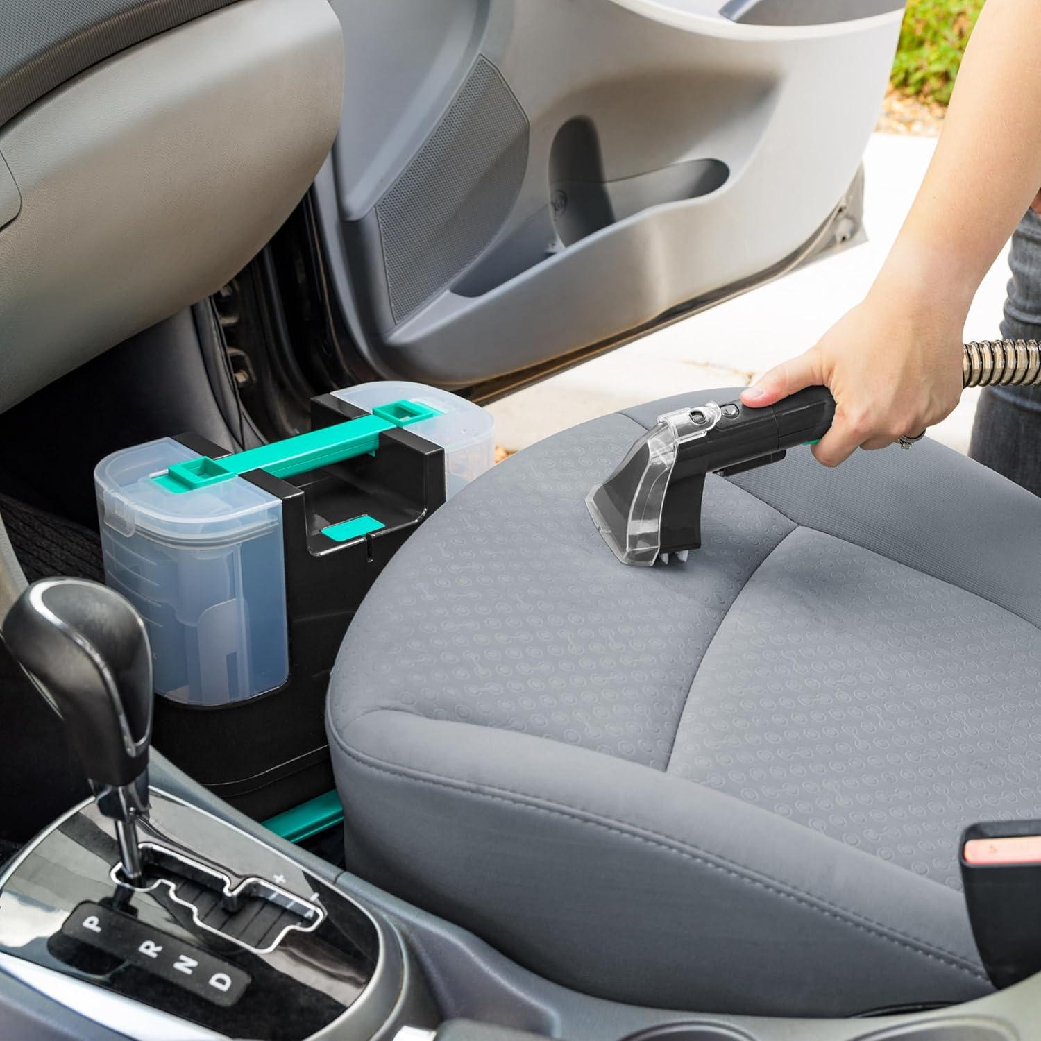 imageIRIS USA Handheld Corded Mattress Vacuum Cleaner Dust Sensor 120V Pet Hair Remover 6500 BPM Agitator Cyclonic HEPA Filter Sofas and Upholstery WhitePortable Spot Cleaner