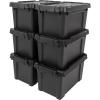 image:imageIRIS USA 3 Gallon 5 Pack and 5 Gallon 6 Pack HeavyDuty Storage Totes Bundle