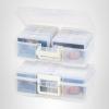 image:imageIRIS USA WeatherPro Photo Storage Case with 7 Inner 4 x 6 Picture Cases 2Pack Weathertight Organization Container for Pictures Scrapbooking Stationery Journaling Ephemera Art Supplies ClearClear