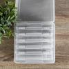 image:imageIRIS USA WeatherPro Photo Storage Case with 7 Inner 4 x 6 Picture Cases Transparent Weathertight Organization Container for Pictures Scrapbooking Stationery Journaling Ephemera Art Supplies ClearClear