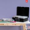 image:imageIRIS USA WeatherPro Photo Storage Case with 7 Inner 4 x 6 Picture Cases Transparent Weathertight Organization Container for Pictures Scrapbooking Stationery Journaling Ephemera Art Supplies ClearBlackClear