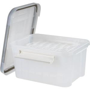 image:imageIRIS USA WeatherPro Photo Storage Case with 7 Inner 4 x 6 Picture Cases Transparent Weathertight Organization Container for Pictures Scrapbooking Stationery Journaling Ephemera Art Supplies ClearWeatherPro Clear