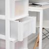 image:imageIRIS 9Drawer Storage Cart with Organizer Top WhiteWhitePearl
