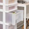 image:imageIRIS 9Drawer Storage Cart with Organizer Top WhiteWhitePearl