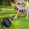 image:imageIRIS USA WOOZOO 5 Battery Operated Small Fan 2 Speeds DBattery Powered Compact Foldable Personal Fan Portable Travel Mini Desk Fan Home Office Bedside Picnic Camping Outdoor UseBlue