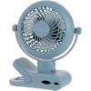image:imageIRIS USA WOOZOO 5 Battery Operated Small Fan 2 Speeds DBattery Powered Compact Foldable Personal Fan Portable Travel Mini Desk Fan Home Office Bedside Picnic Camping Outdoor UseBlue