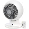 image:imageIRIS USA WOOZOO Air Circulator Fan with Remote Oscillating 5 Speeds Quiet Motor Small Fan for Bedroom Office Dorm White