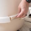 image:imageIRIS USA Igloo Dog House WhiteBeige Small and Medium Dogs and Cats IndoorOutdoor