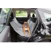 image:imageIRIS USA Inc Large Dog Car Seat Hammock Cover WaterResistant and Easy Install Fits Standard Size Car Backseat Cover and Protects Against Dirt and Animal Hair for Pet Dog Cat BeigeGray striped