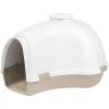 image:imageIRIS USA Igloo Dog House WhiteBeige Small and Medium Dogs and Cats IndoorOutdoor