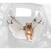 image:imageIRIS USA Inc Large Dog Car Seat Hammock Cover WaterResistant and Easy Install Fits Standard Size Car Backseat Cover and Protects Against Dirt and Animal Hair for Pet Dog Cat BeigeBeige