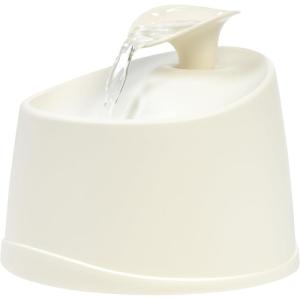 image:imageIRIS USA Cat Water Fountain 44oz  13L Kitty Spout Dog Fountain Water Bowl Silent and Replaceable Charcoal Filter WhiteBlueWhite