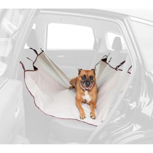 image:imageIRIS USA Inc Large Dog Car Seat Hammock Cover WaterResistant and Easy Install Fits Standard Size Car Backseat Cover and Protects Against Dirt and Animal Hair for Pet Dog Cat BeigeBeige