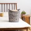 image:imageIRIS USA Plastic Laundry Basket 27L  3 Pack Flexible Clothes Hamper with Ventilation Holes Laundry Room Bedroom Bathroom Apartment Dorm Blankets Pillows Trinkets Organization WhiteGray