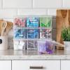image:imageIRIS USA Food Storage Containers with FlipTop Lid 27 Qt  6 Pack Clear Stackable Food Containers for Kitchen amp Pantry Organization BPAFree Food Grade Plastic For Flour Sugar Dry Food GrainSmall  10 Pack