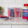 image:imageIRIS USA Food Storage Containers with FlipTop Lid 27 Qt  6 Pack Clear Stackable Food Containers for Kitchen amp Pantry Organization BPAFree Food Grade Plastic For Flour Sugar Dry Food GrainMedium  6 Pack