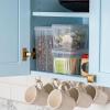 image:imageIRIS USA Food Storage Containers with FlipTop Lid 27 Qt  6 Pack Clear Stackable Food Containers for Kitchen amp Pantry Organization BPAFree Food Grade Plastic For Flour Sugar Dry Food GrainFood Grade Combo  8 Pack
